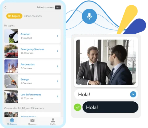 screenshot of Rosetta Stone Enterprise